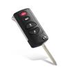 3/4 Buttons Modified Flip Car Remote Key Shell Case For Jeep Liberty For Dodge Stratus Viper Chrysler Sebring Concorde