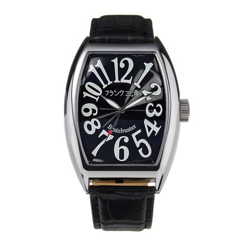 

Frank Miura FRANKMIURA Men s Magnum Watch, No. 6, Leather Strap, Black, FM06K-B