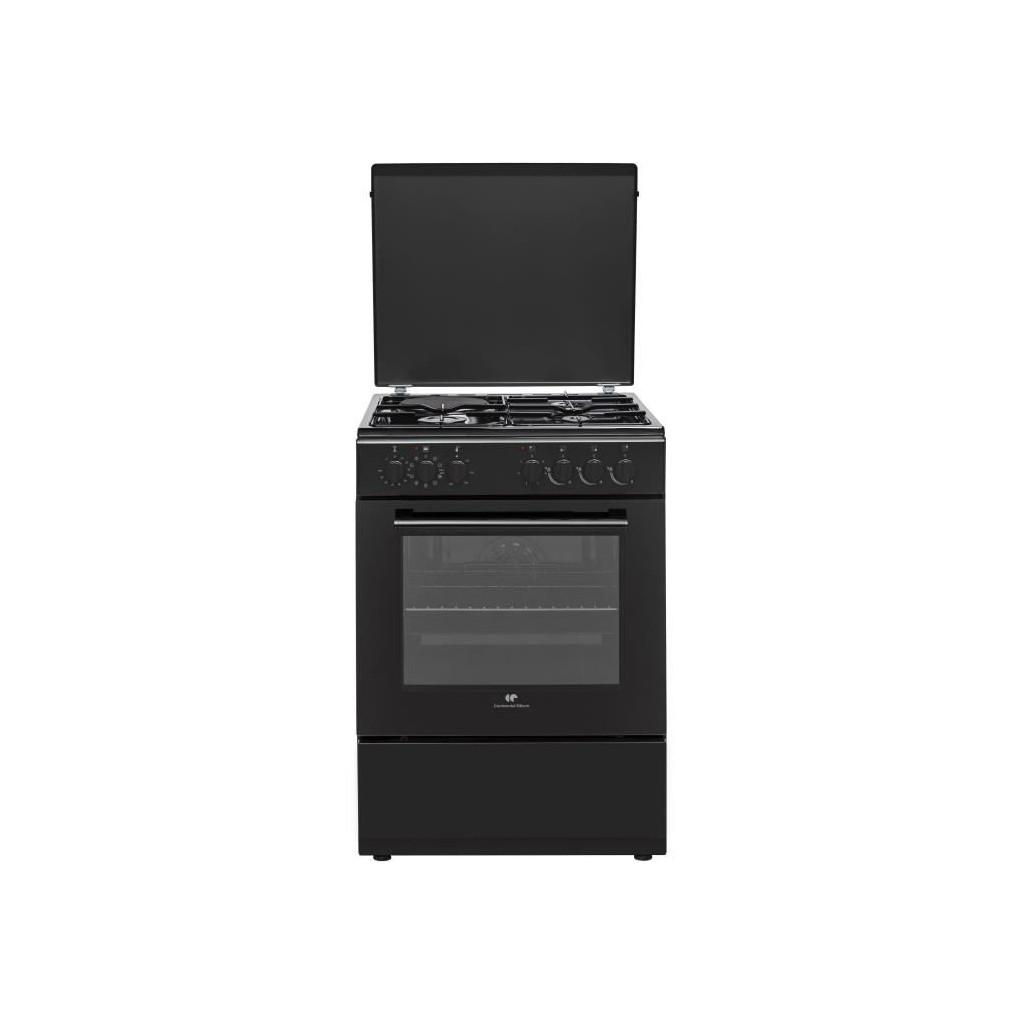 CONTINENTAL EDISON - Cocina mixta 3 gas + 1 eléctrica - horno catalítico  multifunción 65L - L60 x H85cm - Negro comprar a buen precio — entrega  gratuita, reseñas reales con fotos — Joom