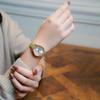 Authorized Dealer [OLIVIA BURTON] Olivia Burton Women's Watch 24000228 Illustrated Floral Midi Ivory Gold Sage Green Leather