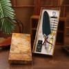 Colored Quill Gift Box Student Birthday Gift Pen Set Gold Dipped Pen Base