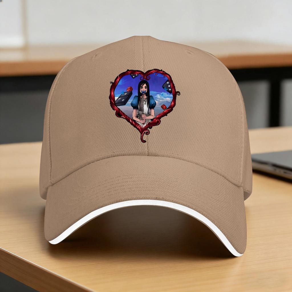 Game AAlice Madness Returns Baseball Cap yk Cool Women Unisex Trucker Hat Sunscreen Print Kpop Rock Baseball Caps