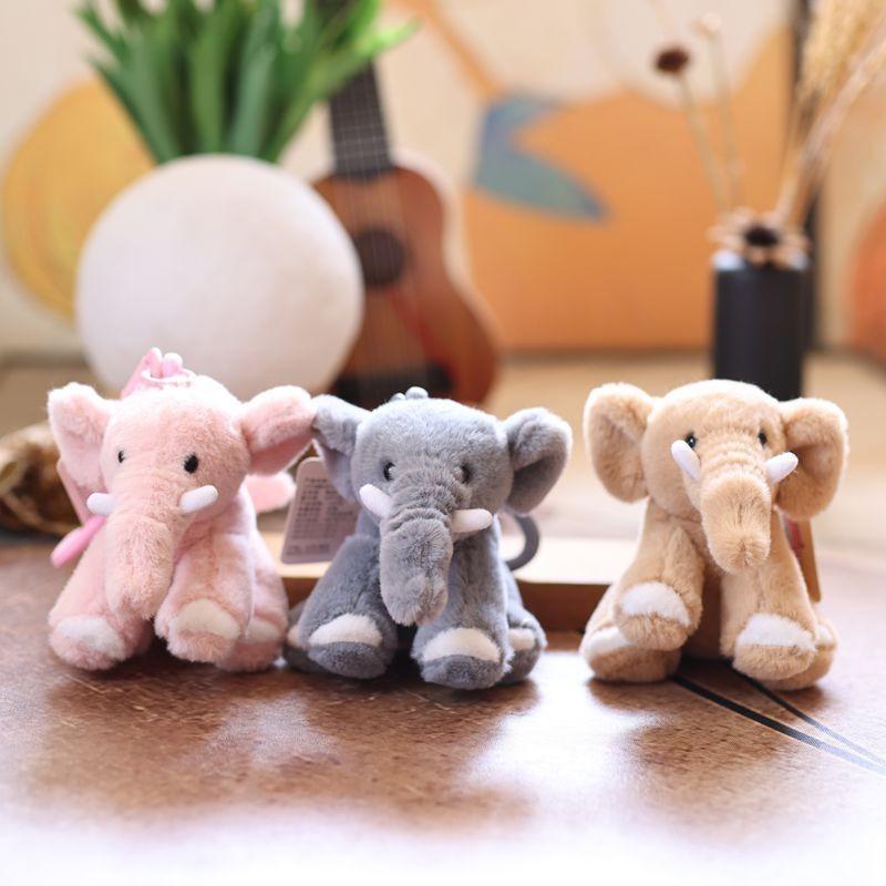Adorable Elephant Plush Doll With Pp Cotton Filling For Backpack Decor And Gifts