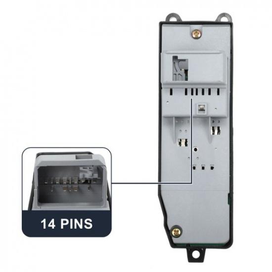 Pack of 1 for Toyota Hiace 06-13 Front Left Window Control Switch 84820-26211