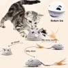 Katze Maus Spielzeug Elektrischer Teaser Katzenspielzeug USB Wiederaufladbar Intelligentes Interaktives Katzenspielzeug