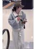 Women's 2024 Winter Fashion Loose Lambswool Leather Jacket - Warm & Versatile