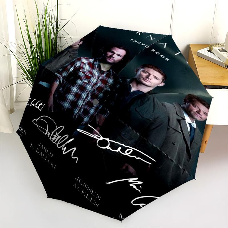 Supernatural Forces Unleashed Folding umbrella Portable durable Sun umbrella Umbrella Gift