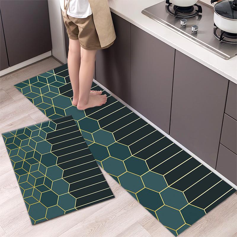 Tapis de cuisine de Style nordique Simple, à la mode, pour la maison, décoration de maison moderne