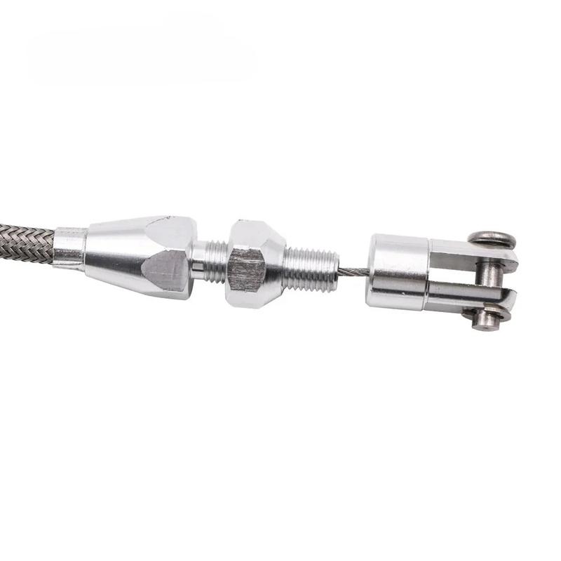 Chevrolet 36 Inch Stainless Steel Throttle Cable Throttle Cable 4.8L5.3 5.7 6.0  For Applicable To LS1 Car