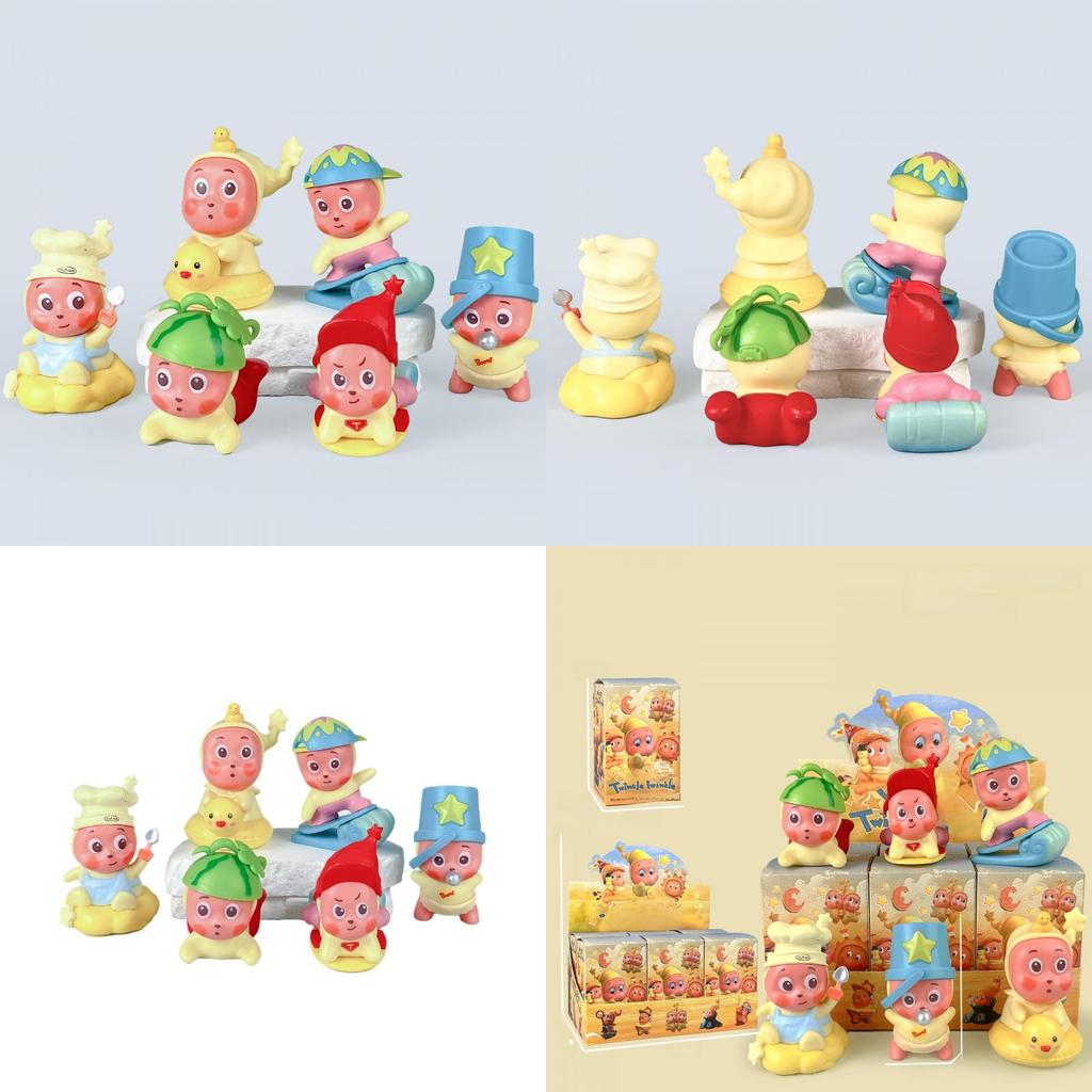 Twinkle Pvc Collectible Figures With Blind Box Packaging For Anime Fans