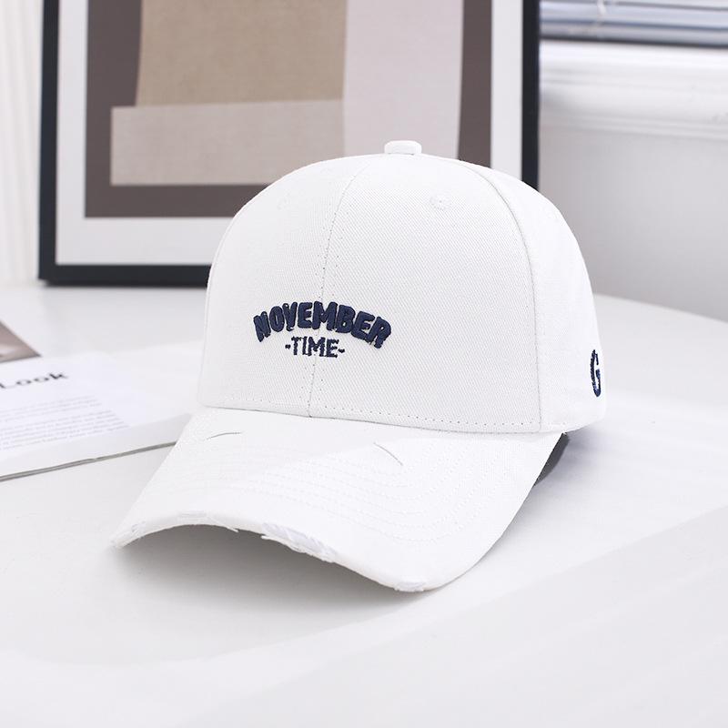 Baseball Cap Korean Version of Spring and Autumn Women's New Hard Top Fashion Men's Baseball Cap Versatile Casual Outdoor Hat Sunshade Summer