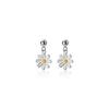 New Fashion Trend Daisy Flower Earrings for Women Delicate Light Luxury Small Flower Drop Earrings  Girls Daily Jewelry Gift