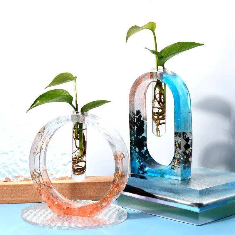 1 buc Vas hidroponic DIY Matriță silicon Rășină epoxidică Matriță adeziv cristal