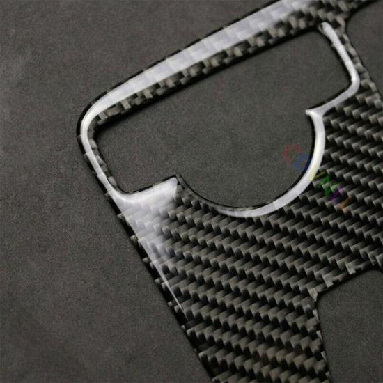 Carbon Console Panel Cover Trim Sticker For Mercedes Benz C E Class W204 W212