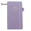 Pocket Planner 2027 Daily Notebook, Retro PU Leather Cover with Pen Weekly And Monthly Organizer Holder Planner, Compact for Business Travel Schedule