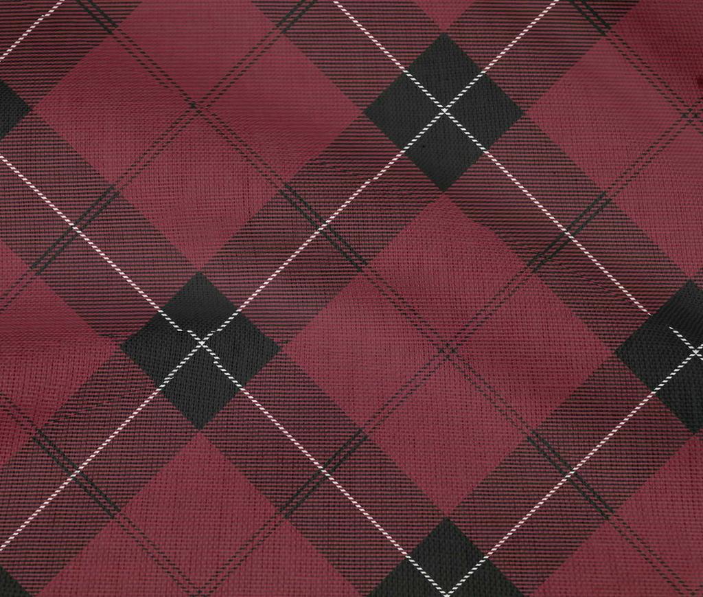 oneOone Cotton Flex Fabric Tartan Check Print Fabric By The Yard 40 Inch
