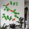 Faux Greenery Vine with Blooms for Home Décor