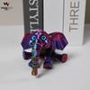 3D Printed Cartoon Elephant Toy with Movable Limbs and Ears - Children's Gift Ornament