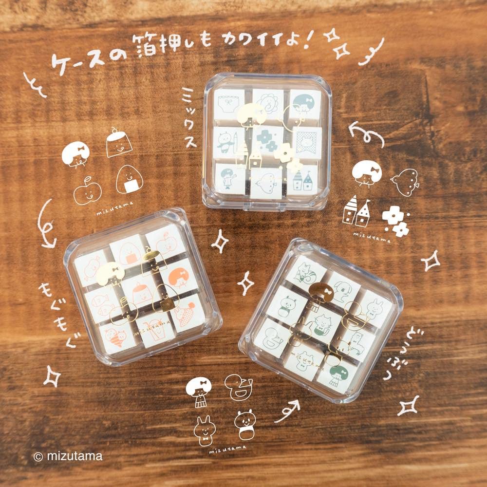 Beverly Mizutama Planner Planner Lover Stamp, Seal, Accessory, "Munch Moch" TSW-133