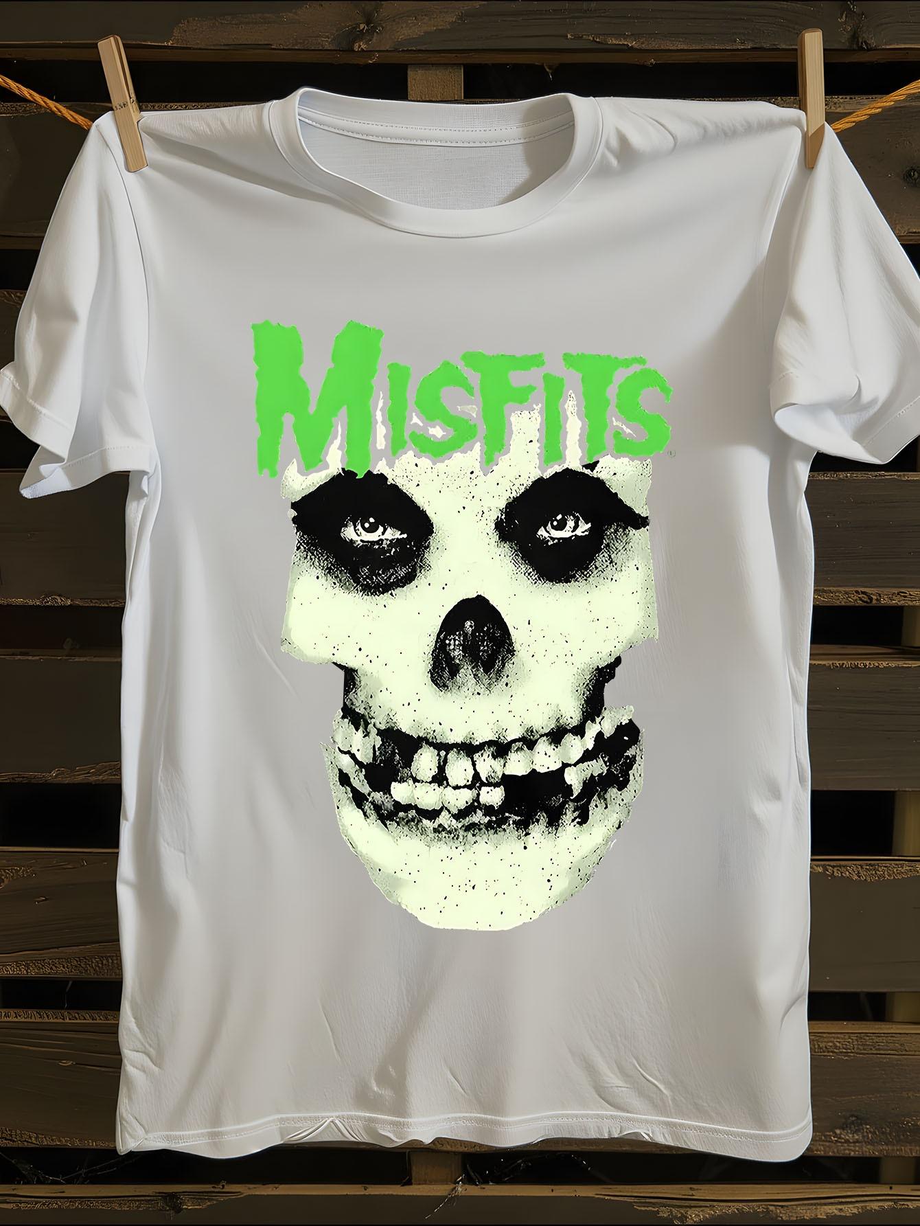 Misfits Jurek Skull Black T-shirt XXXL