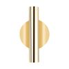 Nordic Gold Minimalist Wall Vase - No-Drill Hanging Flower Holder for Living Room