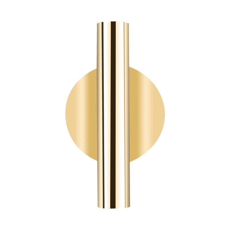 Nordic Gold Minimalist Wall Vase - No-Drill Hanging Flower Holder for Living Room