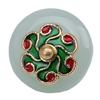 Retro Jade Green Pi Xiu Pendant Charm for Hanfu - DIY Handmade Jade Button Bracelet Accessory