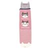 Stylish and Cute Jacquard Socks with a Striped Lobster Crew Character Nursery Teacher Women's Pattern, Socks, Design, Socks, 23-6720 (#1/PK Pink)
