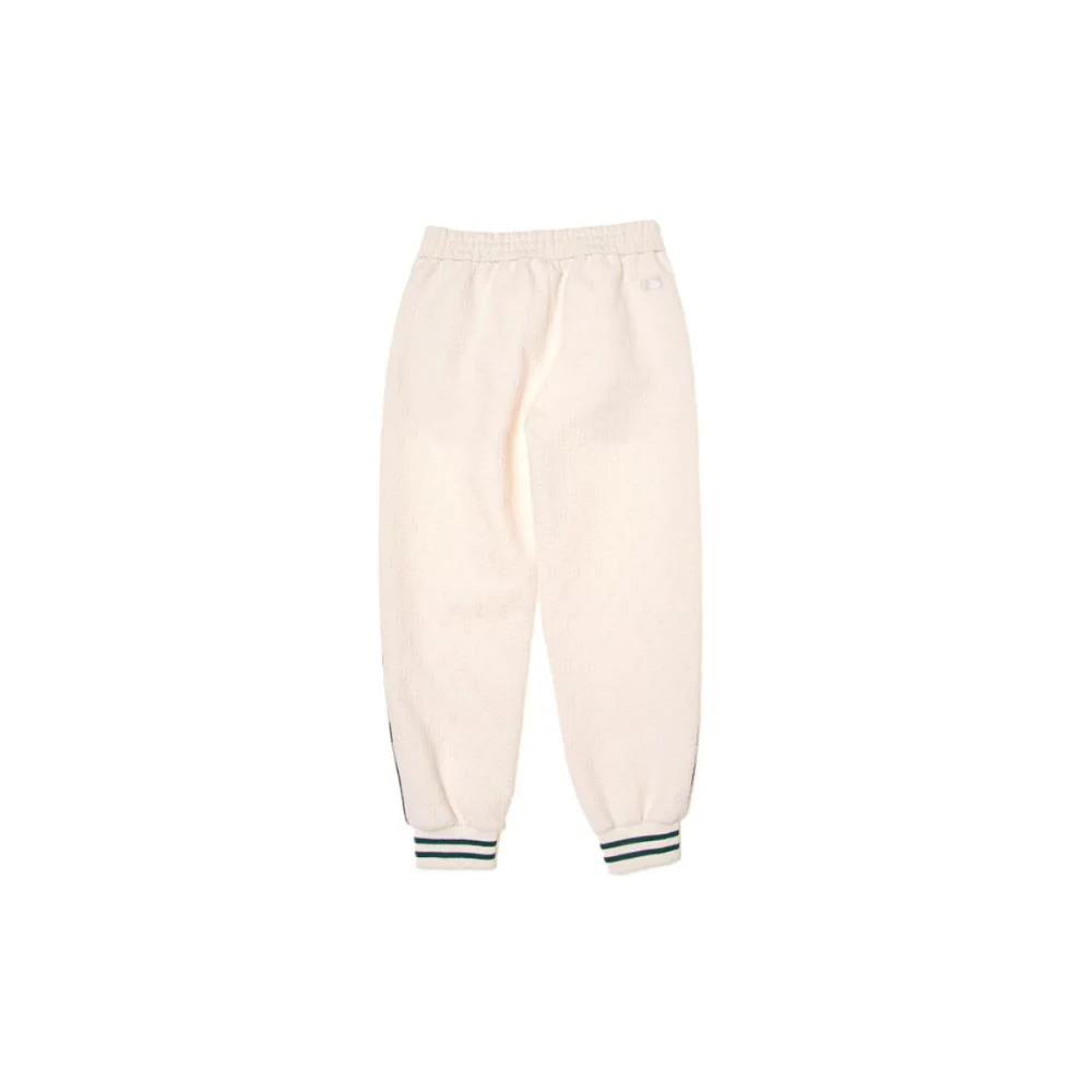 New MLB Jacquard Monogram Boston Red Sox Pants Casual Pants Unisex Cream 3APTM0544-43CRS