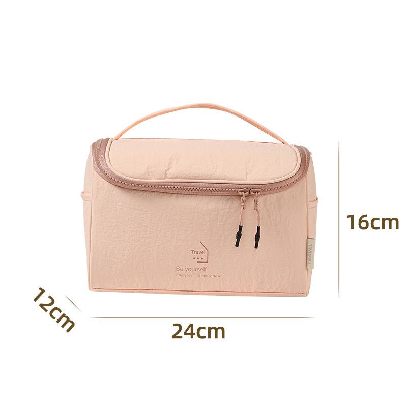 New Nylon Pillow Toilet Bag Large Capacity Cosmetic Bag High Value Storage Bag Travel Portable Cosmetic Storage Bag