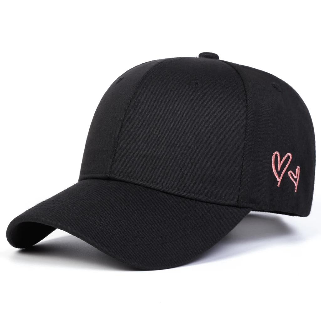 Unisex Love Embroidery Baseball Caps Spring and Autumn Outdoor Adjustable Casual Hats Sunscreen Hat Sports Cap