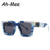 Retro Square Sunglasses Women Men Oversized Sun Glasses Luxury Brand Designer Eyeglasses For Female Vintage Shades Gafas