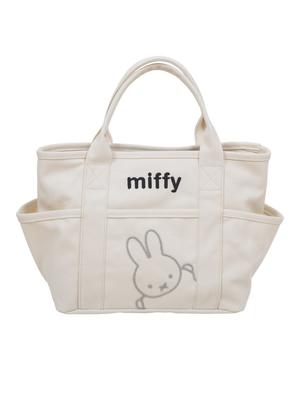 OGNIWO Miffy Boris Rabbit Handbag, Storage Pouch, Tote Bag, Lunch Bag, Small Item Holder, Cute and Stylish, Women's, Commuter, School, Lightweight,