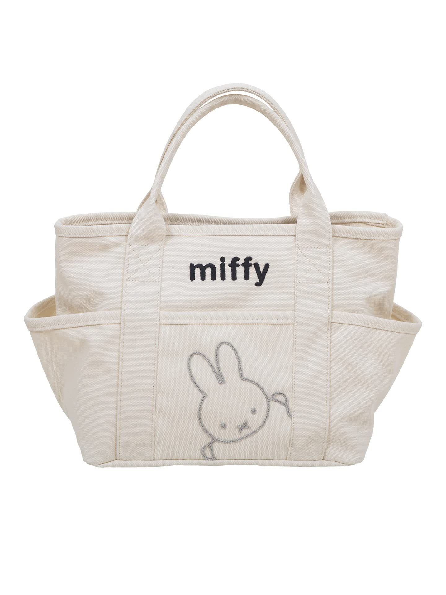 

OGNIWO Сумка-тоут Miffy Boris Rabbit, Сумка-органайзер, Сумка-шоппер, Сумка для ланча, Держатель для мелочей, Милая и стильная, Женская, Для поездок на работу, В школу, Легкая,