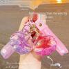 Flowing Sand Oil Keychain Bag Pendant Ornament