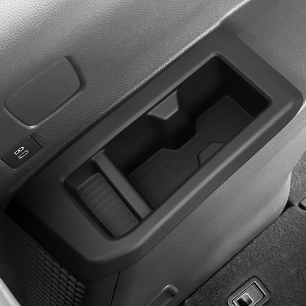 Fucaten Car Cup Holder Compatible with Toyota Land Cruiser 250 Series Console Tray Drink Holder Cover Storage TPE Material Row Cup (March 2024~) (3rd