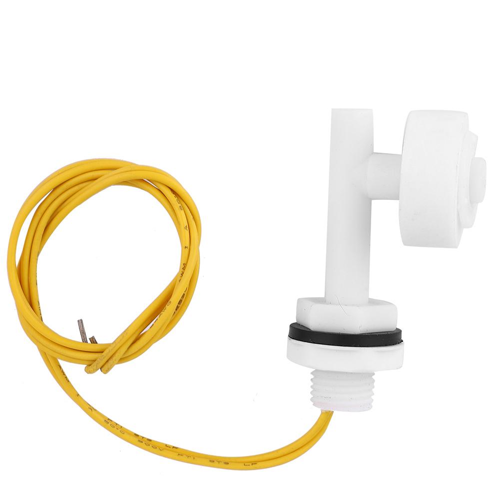 DC220V Liquid Water Level Sensor Right Angle Side Mount Float Switch for Aquarium Pump Car Boat
