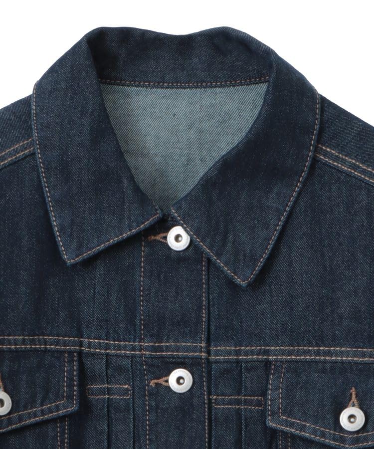 Music Outerwear Short Denim Jacket Indigo [Earth & Ecology] Women's