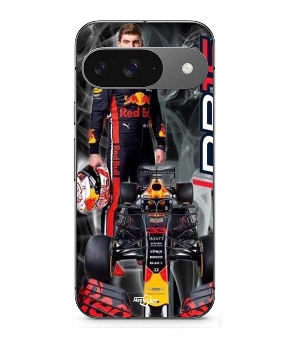 Coque - MANIACASE - Google Pixel 9 - Silicone - Souple - Max Verstappen