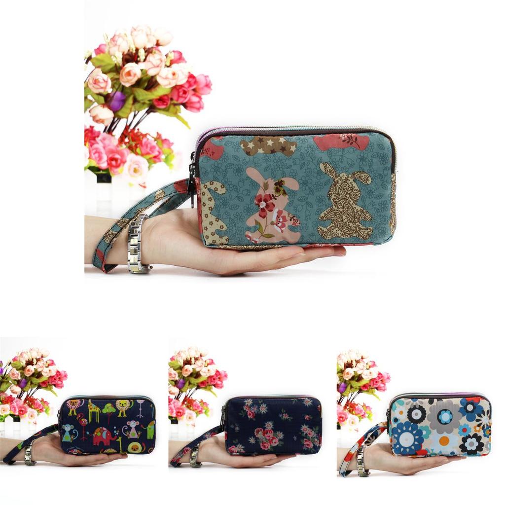 Premium Quality Printing Wallet Cartoon Wallet With Zipper Bag Handbag Features