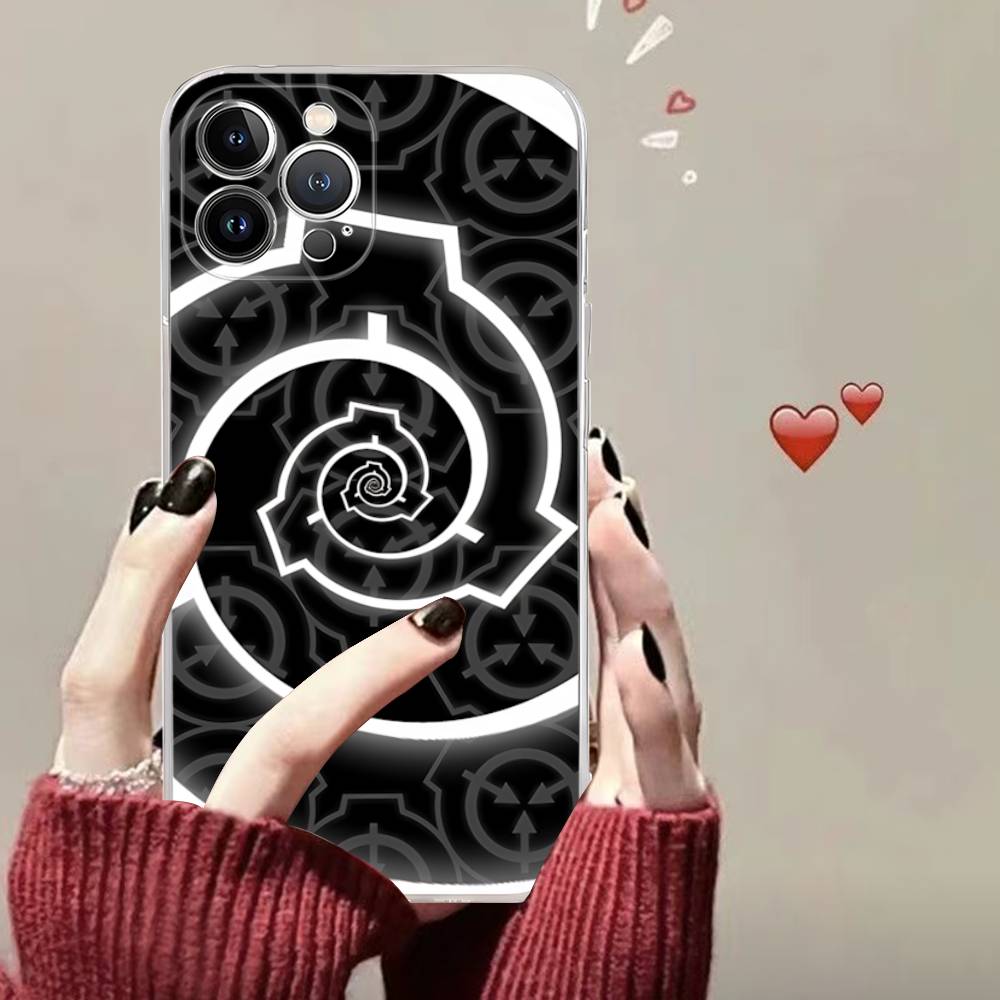 

Classic Popular Scp F-Foundation Phone Case For IPhone 17 16 15 14 13 11 12 Pro Max 16 Plus Transparent iPhone 13