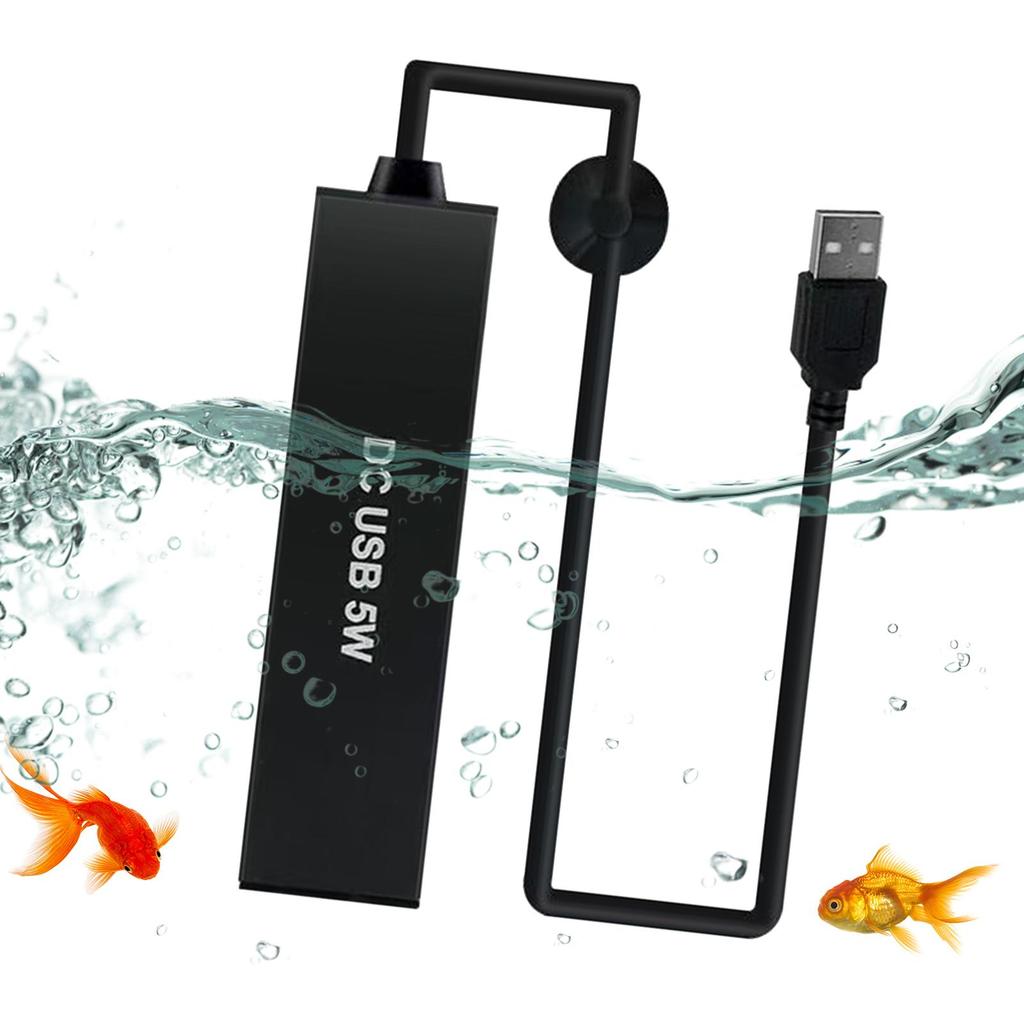 Fish Tank Heater Sturdy 5-8°C Heating Rod Aquarium Heater,High Efficiency Heating