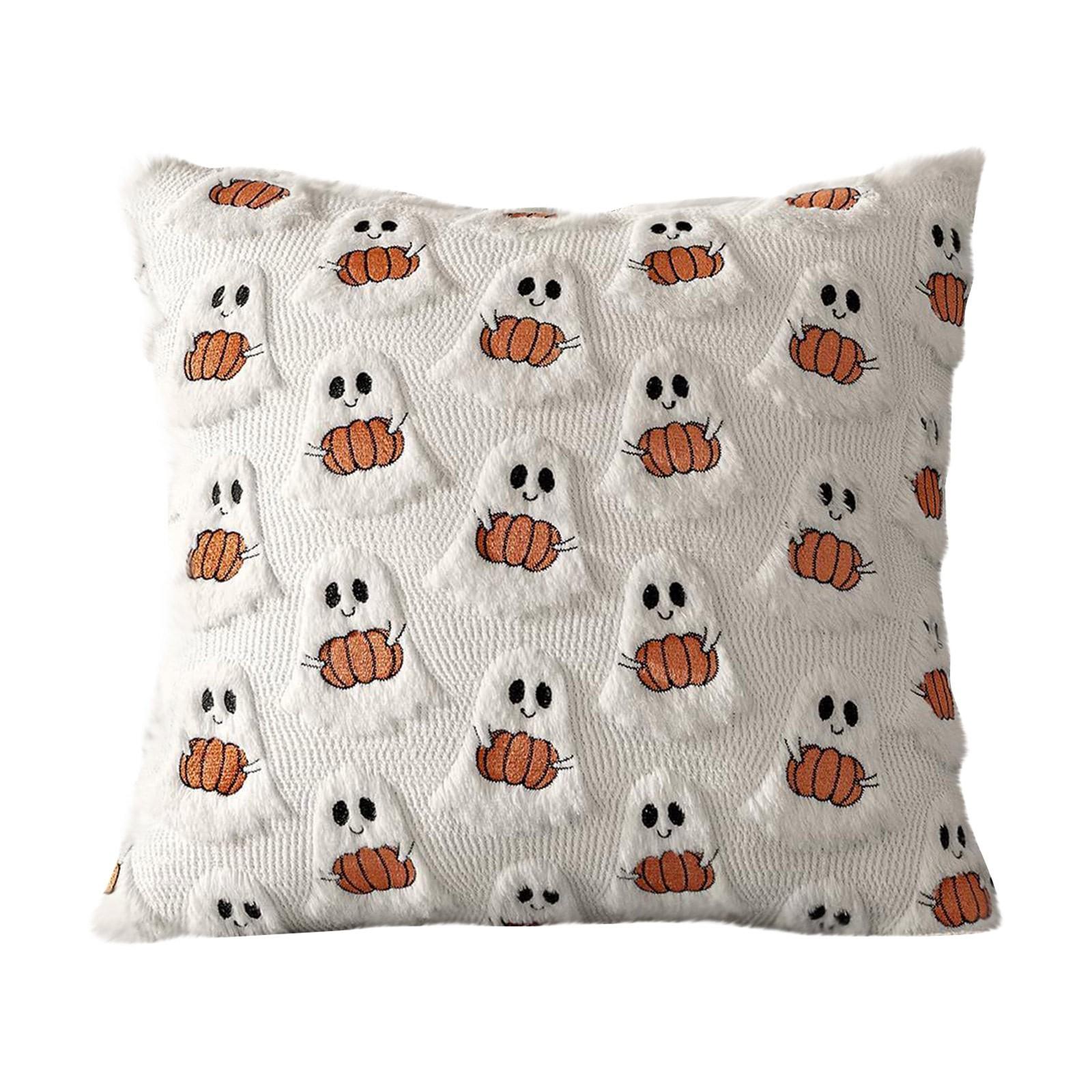 

Хэллоуин Принт Наволочка Квадратная Наволочка Диванная Наволочка Без Наполнителя Удобная Наволочка One Size