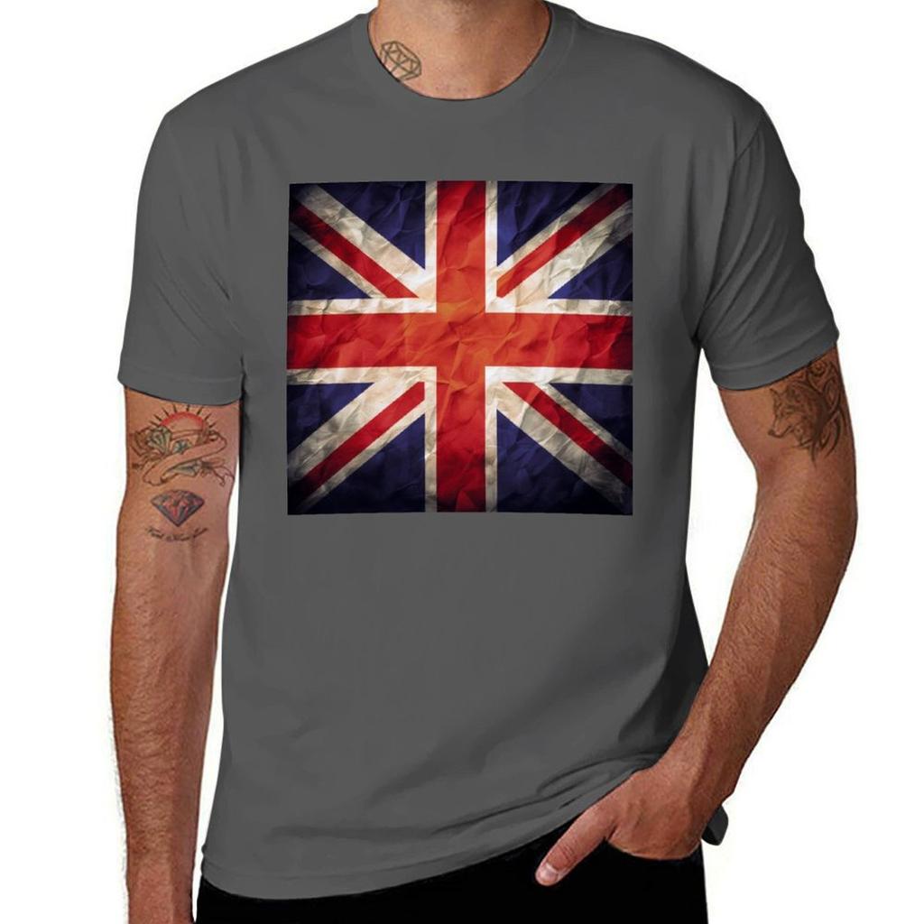Great Britain flag TShirt Modern Print Casual TShirt