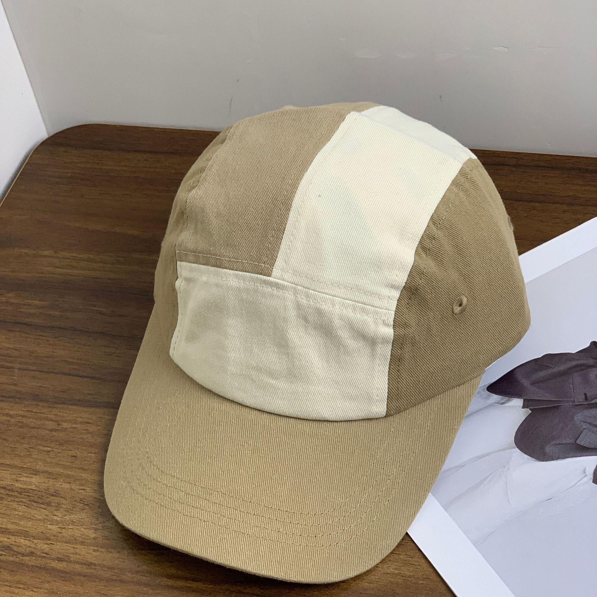 

Индивидуальная бейсболка из пяти частей, подходящая по цвету, с мягким верхом, для мужчин и женщин, для отдыха на природе, солнцезащитный козырек и кепка с защитой от солнца M（56-58cm） хаки