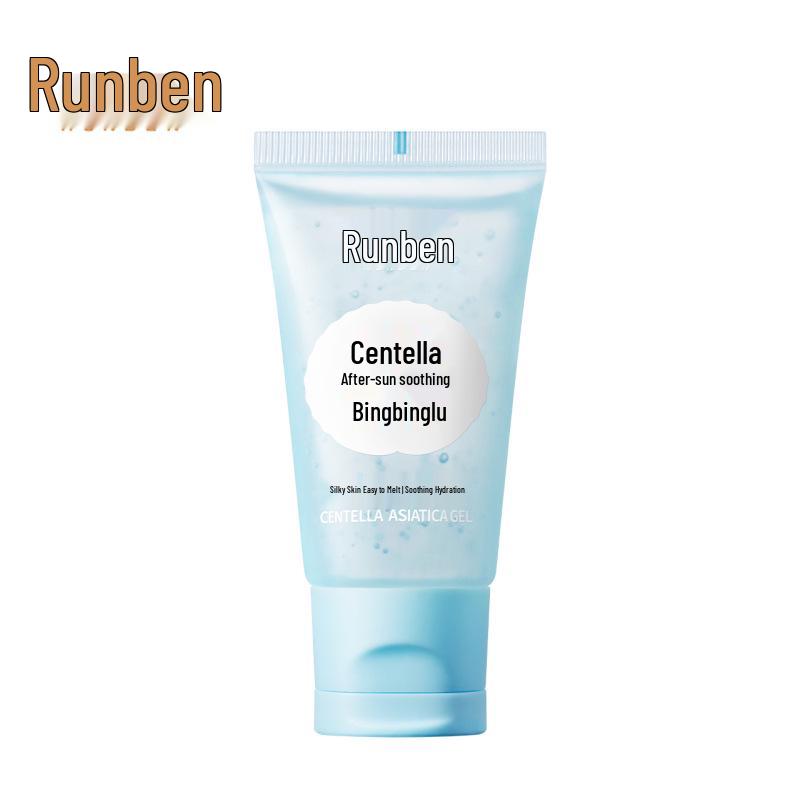 Runben Детский увлажняющий гель с алоэ: Круглогодичное увлажнение для лица и тела.