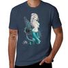 Tattooed Siren TShirt Big Size Short Sleeve Casual Top