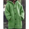 Casual Warm Verdickt Lose Fit Lange Pullover Kleidung Strickjacke Frauen Herbst Winter Mode Büro-dame Mit Kapuze Mantel 30432