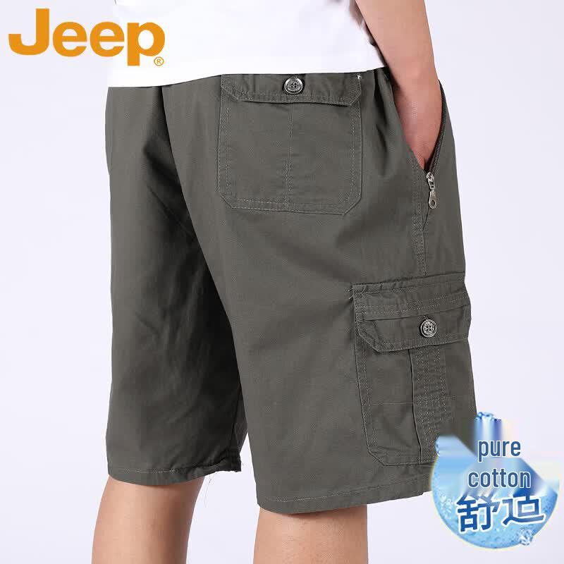 JEEP Men s Cotton Casual Outdoor Shorts 4XL