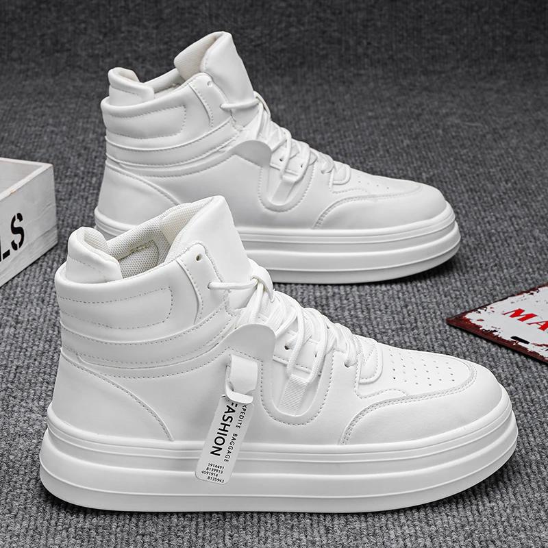 

Зеленые повседневные туфли мужские высокие кроссовки мужские Tide Brand мужские туфли для отдыха модные нескользящие стильные дизайнерские с круглым носком для взрослых новые 39 белый